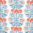 Tybee Tree French Blue and Coral F916213 by Thibaut Fabric Thibaut Fabric Tybee Tree French Blue and Coral F916213Fabric Kismet Fabric Book 100% Linen U.S.A. </p><p>Repeat: V: 14.5 54 - Fabric Carolina -