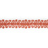 Lenox Tape Coral E12040 by Thibaut Fabric Thibaut Fabric Lenox Tape Coral E12040Fabric Tapes & Trims Volume 1 100% Linen INDIA </p><p>Repeat: V: 3.75 2 - Fabric Carolina -