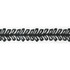 Lenox Tape Onyx E12043 by Thibaut Fabric Thibaut Fabric Lenox Tape Onyx E12043Fabric Tapes & Trims Volume 1 100% Linen INDIA </p><p>Repeat: V: 3.75 2 - Fabric Carolina -