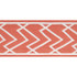Summit Applique Tape Coral E12210 by Thibaut Fabric Thibaut Fabric Summit Applique Tape Coral E12210Fabric Tapes & Trims Volume 3 75% Linen, 25% Polyester INDIA </p><p>Repeat: V: 2.5 4 - Fabric Carolina -