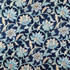 For Your Eyes Navy by Carole Designer Fabric Blue Crush 75% Cotton, 25% Linen-Soil Repellent Pakistan 25" V, 13" H HD 54"" - Swanky Fabrics -