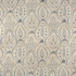 Friendly Face Indigo by Carole Designer Fabric Blue Crush 100% Cotton Pakistan 25 1/4" V, 13 1/2" H HD 54"" - Swanky Fabrics -