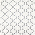 Subsequent Slate by Carole Designer Fabric Shape Shifter Base: 100% Cotton Embr: 80% Cotton, 20% Viscose India 7 5/8" V, 9" H 51" - Swanky Fabrics -