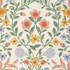 Springtime Peach by Mitchell Designer Fabric #2405 85% Polyester, 15% Linen Imported </p><p>Repeat: Horizontal: 24.6 and Vertical: 24.8 51"-54" - Swanky Fabrics -