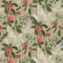 Parakeet Emb. Vapor 471261 by P/K LIFESTYLES Designer Fabric - Base: 52% polyester, 48% cotton / Emb. 100% rayon India 51000 Horizontal: 25.75 and Vertical: 18.12 54  - Swanky Fabrics -