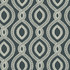 Pavilion Emb. Indigo 471283 by P/K LIFESTYLES Designer Fabric - Base 68% polyester, 21% linen, 11% cotton / Emb. 100% polyester India 51000 Horizontal: 6.75 and Vertical: 6.25 54  - Swanky Fabrics -