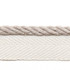 Le Lin Micro Cord Stone by Europatex Designer Fabric Le Lin 63% Linen, 37% Rayon 0.13 inches - Swanky Fabrics -