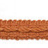 Le Lin Braid Rust by Europatex Designer Fabric Le Lin 63% Linen, 37% Rayon 0.50 inches - Swanky Fabrics -