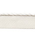Le Lin Micro Cord White by Europatex Designer Fabric Le Lin 63% Linen, 37% Rayon 0.13 inches - Swanky Fabrics -