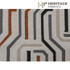 Maize Black Clay by Heritage Designer Fabric - 52% Polyester 48% Cotton India 12,000 Horizontal: 9" and Vertical: 9.25" 54" - Swanky Fabrics -