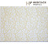 Mustique Marigold by Heritage Designer Fabric - 72% Polyester; 28% Cotton India 51,000 Horizontal: 11" and Vertical: 21" 54" - Swanky Fabrics -