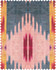 Mind The Gap Fabric PATOLA Linen (FB00010) | FB00010 | NOMAD STORY | Blue, Red, Yellow | Fabric Carolina | https://www.fabriccarolina.com/
