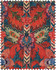 Psychedelia Linen by Mind the Gap Designer Fabric WOODSTOCK '69 LIFESTYLE COLLECTION 100% Linen, printed and stonewashed Made in United Kingdom W 34.5cm x L 66cm / W 13.5in x L 25.9in 55.1in - Swanky Fabrics -