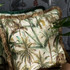 Mind The Gap Pillows THE JUNGLE Cushion (LC40070) | LC40070 | THE TROPICAL COTTAGE | 20 x 20 in | Brown, Green | Fabric Carolina | https://www.fabriccarolina.com/