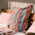 Samothraki Outdoor Cushion by Mind the Gap Designer Pillow SUNDANCE VILLA Outdoor Fabric, 100% Polyester Made in Romania Polyfoam filling 20 x 20 in - Swanky Fabrics -