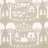 Farm Scene Neutral 180882 by Schumacher Designer Fabric Folly Cove 18.0" - Swanky Fabrics -