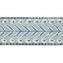 Marion Velvet Tape Sky 77623 by Schumacher Designer Trim Cut & Patterned Velvets - Swanky Fabrics -
