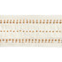 Tahiti Tape Ivory 69312 by Schumacher Designer Trim Mary Mcdonald - Swanky Fabrics -
