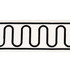 Royere Scroll Black 84624 by Schumacher Designer Trim Paloma Contreras Trims 3.0" - Swanky Fabrics -