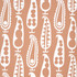 Paisley Peas Terracotta 5015383 by Schumacher Designer Wallpaper Drusus Tabor 9.0" - Swanky Fabrics -