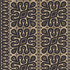 Borneo Grasscloth Black 5015412 by Schumacher Designer Wallpaper Celerie Kemble 34.0" - Swanky Fabrics -