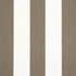Edwin Stripe Wide Mocha 5013621 by Schumacher Designer Wallpaper Perennial Favorites 4.5" - Swanky Fabrics -