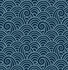 Alorah Navy Wave Wallpaper by A-Street Prints Designer Happy Covers about 56.4 square feet 20.5-in by 33-ft long roll Unpasted 10.4 - Swanky Fabrics -