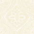 Scout Light Yellow Floral Ogee Wallpaper by A-Street Prints Designer Georgia Covers about 56.4 square feet 20.5-in by 33-ft long roll Unpasted 10.4 - Swanky Fabrics -