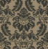 Windsor Black Damask Wallpaper by Brewster Designer Archive Collection Covers about 56.4 square feet 20.5-in by 33-ft long roll Unpasted 21 - Swanky Fabrics -
