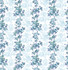 Charlise Blue Floral Stripe Wallpaper by A-Street Prints Designer Ami Covers about 56.4 square feet 20.5-in by 33-ft long roll Unpasted 10.4 - Swanky Fabrics -