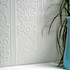 Ada White Paintable Textured Vinyl Wallpaper by Brewster Designer Anaglypta X Covers about 57.5 square feet 20.9-in by 33-ft long roll Unpasted 12.6 - Swanky Fabrics -
