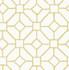 Addis Gold Trellis Wallpaper by A-Street Prints Designer Middleton Covers about 56.4 square feet 20.5-in by 33-ft long roll Unpasted 20.9 - Swanky Fabrics -