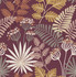 Praslin Merlot Botanical Wallpaper by A-Street Prints Designer Seychelles Covers about 56.4 square feet 20.5-in by 33-ft long roll Unpasted 20.9 - Swanky Fabrics -