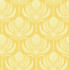 Palmier Yellow Lotus Fan Wallpaper by A-Street Prints Designer Seychelles Covers about 56.4 square feet 20.5-in by 33-ft long roll Unpasted 10.4 - Swanky Fabrics -