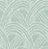 Farrah Green Geometric Wallpaper by A-Street Prints Designer Scott Living II Covers about 56.4 square feet 20.5-in by 33-ft long roll Unpasted 20.9 - Swanky Fabrics -