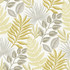 Palomas Mustard Botanical Wallpaper by A-Street Prints Designer Perennial Covers about 60.8 square feet 27-in by 27-ft long roll Unpasted 27 - Swanky Fabrics -
