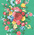 Ayaanle Green Dutch Painters Floral Wallpaper by Eijffinger Designer Pip III Covers about 56.4 square feet 20.5-in by 33-ft long roll Unpasted 25.3 - Swanky Fabrics -