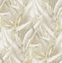 Arcadia Beige Leaf Wallpaper by Kenneth James Designer Palm Springs Covers about 56.4 square feet 20.5-in by 33-ft long roll Unpasted 21 - Swanky Fabrics -