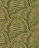 Myfair Moss Leaf Wallpaper by Engblad & Co Designer Lounge Luxe Covers about 57.8 square feet 21-in by 33-ft long roll Unpasted 12.5 - Swanky Fabrics -