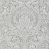 Artemis Silver Floral Damask Wallpaper by A-Street Prints Designer Lustre Covers about 57.5 square feet 20.9-in by 33-ft long roll Unpasted 25.2 - Swanky Fabrics -
