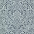 Artemis Sapphire Floral Damask Wallpaper by A-Street Prints Designer Lustre Covers about 57.5 square feet 20.9-in by 33-ft long roll Unpasted 25.2 - Swanky Fabrics -