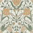 Fillippa Green Tulip Wallpaper by A-Street Prints Designer Ingrid Covers about 56.4 square feet 20.5-in by 33-ft long roll Unpasted 20.9 - Swanky Fabrics -