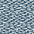 Nunkie Navy Sardine Wallpaper by Chesapeake Designer Flora & Fauna Covers about 56.4 square feet 20.5-in by 33-ft long roll Prepasted 10.5 - Swanky Fabrics - Nunkie Navy Sardine Wallpaper by Chesapeake Designer Flora & Fauna Covers about 56.4 square feet 20.5-in by 33-ft long roll Prepasted 10.5 - Swanky Fabrics -