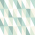 Inez Teal Geometric Wallpaper by Chesapeake Designer Fable Covers about 57.5 square feet 20.9-in by 33-ft long roll Unpasted 20.9 - Swanky Fabrics -