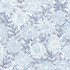 Faustin Navy Floral Wallpaper by Chesapeake Designer Delphine Covers about 56.4 square feet 20.5-in by 33-ft long roll Prepasted 20.5 - Swanky Fabrics -
