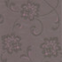 Sharon Purple Jacobean Floral Wallpaper by Decorline Designer Decadence Covers about 56.4 square feet 20.5-in by 33-ft long roll Unpasted 0 - Swanky Fabrics -