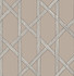 Mandara Taupe Trellis Wallpaper by Kenneth James Designer Azmaara Covers about 56.4 square feet 20.5-in by 33-ft long roll Unpasted 20.5 - Swanky Fabrics -