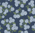 Hydrangea Navy Wallpaper by Rifle Paper Co. Designer Rifle Paper Co. Covers about 60.8 square feet 27-in by 27-ft long roll Unpasted 25.25 - Swanky Fabrics -