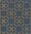Serendipity Navy Wallpaper by Antonina Vella Designer Antonina Vella Dazzling Dimensions Volume II Covers about 57.8 square feet 21-in by 33-ft long roll Unpasted 10.66 - Swanky Fabrics -