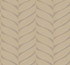 Luminous Leaves Grey & Gold Wallpaper by Antonina Vella Designer Antonina Vella Modern Metals Second Edition Covers about 60.5 square feet 27-in by 26.9-ft long roll Unpasted 12.6 - Swanky Fabrics -